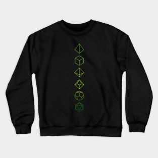 RPG Dice Necromancer Crewneck Sweatshirt